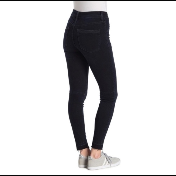 *** SOLD Free People We the Free Ivy Mid Rise Skinny Jeans in seal blue NWT - Picture 6 of 9